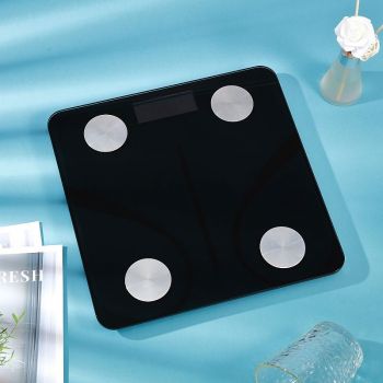 Cantar corporal bluetooth, diagnoza imc, compatibil ios si android, 180 kg, sticla securizata