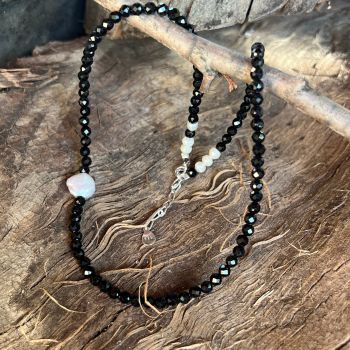 Colier spinel si perle Valora#10