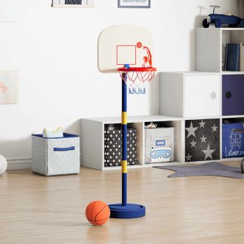 Gossi suport de baschet cu minge/pompa, inaltime reglabila 90/121 cm