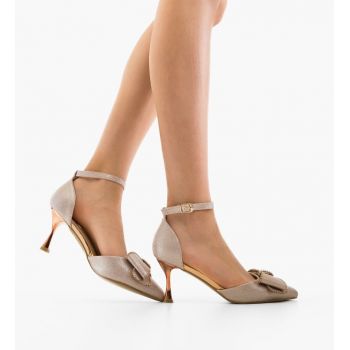 Pantofi dama Myrelam Aurii
