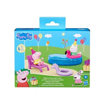 Peppa Pig Peppas Moments Peppas Pool Party Set (f9511)