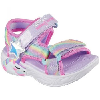 Sandale copii Skechers Unicorn Dreams Sanda 303107N-LVMT