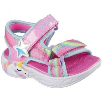 Sandale copii Skechers Unicorn Dreams Sanda 303107N-PKMT