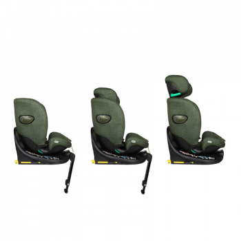 Scaun auto Cosatto All in All Extra Bureau 40-150 cm I-Size, Testare ADAC, Isofix, SIPS, Rotatie 360, Tetiera reglabila