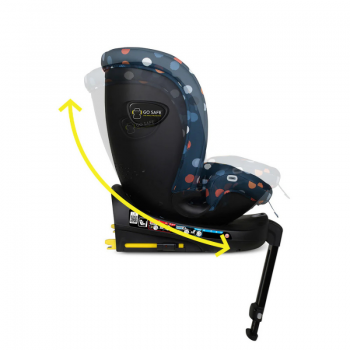 Scaun auto Cosatto Come and go 2 Spot On, I-Size, Testat ADAC, Rotatie 360, SIPS, Isofix, Tetiera reglabila