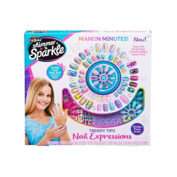 Shimmer N Sparkle Trendy Tips Nail Expressions (65610s)