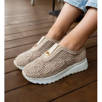 Sneakers dama Selima Bej