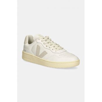 Veja sneakers din piele V-90 culoarea alb, VD2003655B