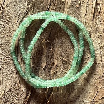 Bratara discuri aventurin verde 3 mm