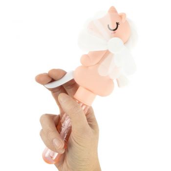 Jucarie pentru baloane de sapun cu ventilator Unicorn