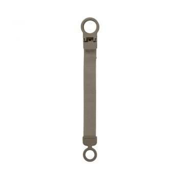 Lantisor Bibs clip Loop pentru suzeta Dark Oak