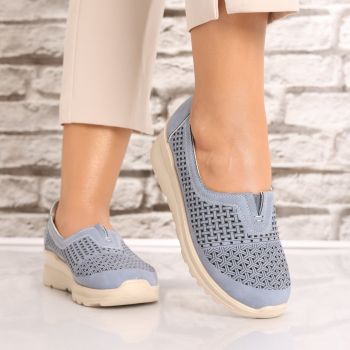 Pantofi dama casual Albstri din Piele Ecologica Sonita Pantofi dama casual Albstri din Piele Ecologica Sonita