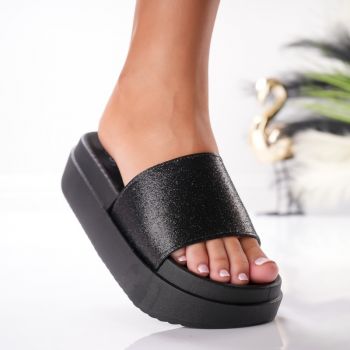 Papuci Dama - CK340 Black