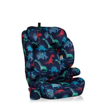 Scaun auto Cosatto Ninja 2 I-Size D is for Dino cu isofix, tetiera reglabila, cotiere, suport pahar, husa lavabila
