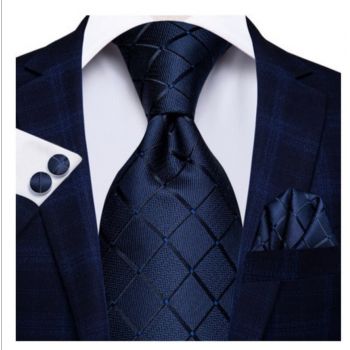 Set cravata + batista + butoni - matase - model 36