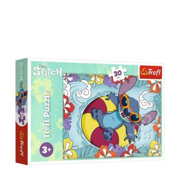 Stitch on vacation