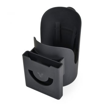 Suport multifunctional 2 in 1 pentru telefonsticlabiberon Cangaroo On The Go Negru,prindere universala cu velcro