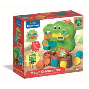 Clementoni - Joc educativ de logica copacel cu bile din plastic reciclat