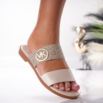 Papuci Dama - EK28 Beige