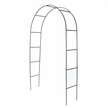 Pergola gradina, arcada metalica pentru flori, 240x140x37 cm