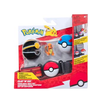 Pokemon Clip N Go Belt Set Charmander (pkw3647)