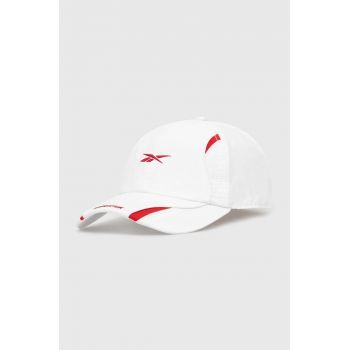 Reebok LTD sapca culoarea alb, cu imprimeu, RMLB007C99FAB0010100