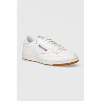 Reebok LTD sneakers Club C 85 culoarea alb, RMIA04VC99LEA0010144