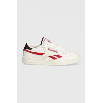 Reebok LTD sneakers din piele Club C Revenge culoarea bej, RMIA04WC99LEA0010300