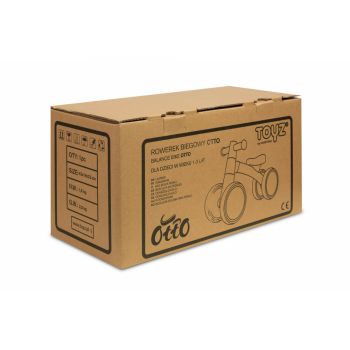 Ride-On de echilibru pentru copii Toyz Otto Blue,recomandata intre 1-3 ani,manere ergonomice,cadru metalic stabil si roti EVA