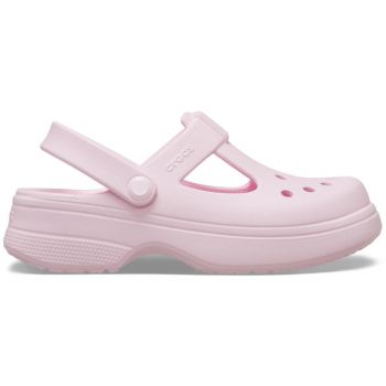 Saboti Crocs Classic Mary Jane Clog Kids Roz - Pink Milk