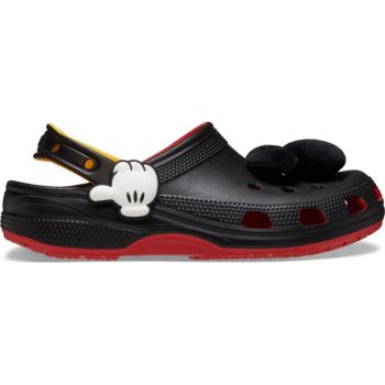 Saboti Crocs Mickey Mouse Classic Clog Rosu - Flame