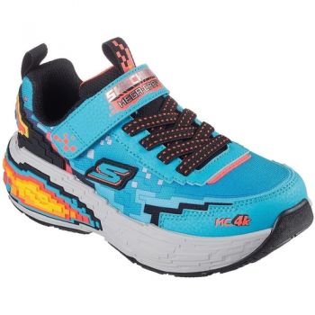 Adidasi Pantofi sport copii Skechers Mega-craft 4k 402160L-TQBK ieftini