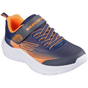 Adidasi Pantofi sport copii Skechers Microspec Advance 403926L-NVOR ieftini