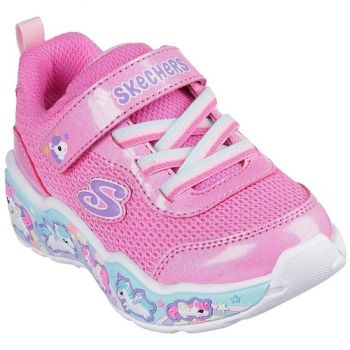 Adidasi Pantofi sport copii Skechers Play Scene - Fun Squ 303158N-PKMT ieftini