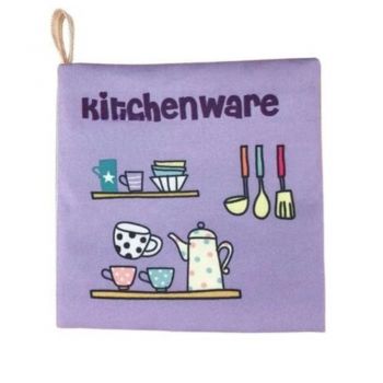 Carte din material textil pentru bebe Love Baby, + 3 luni