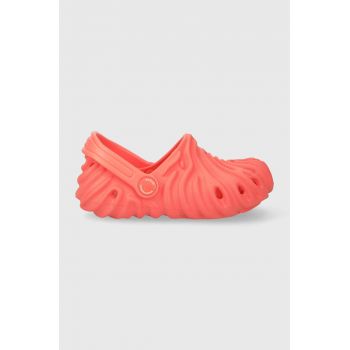 Crocs șlapi copii x salethe bembury culoarea portocaliu