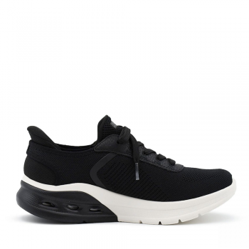 Pantofi sport tip slip-ins bărbați Skechers Bobs Arc Waves negri 1969BPS118317N