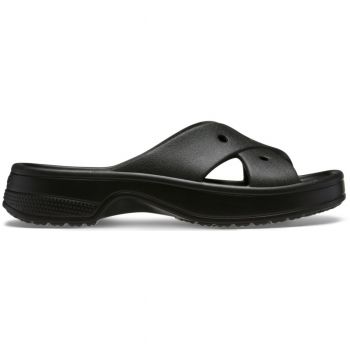 Papuci Crocs Classic Women's Cross Strap Negru - Black
