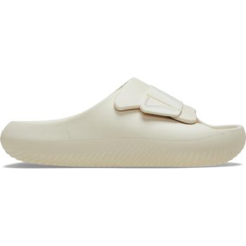 Papuci Crocs Mellow Luxe Recovery Slide Bej - Stucco