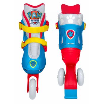 Role pentru copii, Stamp, cu roti din PVC si sistem de reglare, model Paw Patrol, masura 27-30