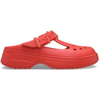 Saboti Crocs Classic Classic Mary Jane Clog Rosu - Cherry Red ieftini de firma originali