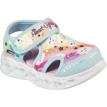 Sandale copii Skechers Heart Lights Sandals 302977N-TQMT ieftine