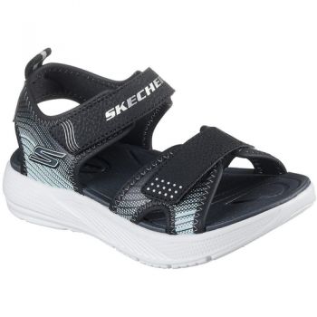 Sandale copii Skechers Microspec-splash 407034L-BKSL ieftine