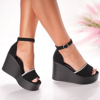 Sandale Cu Platforma - 5SY16 Black 01