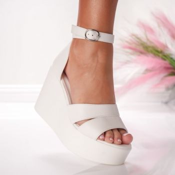 Sandale Cu Platforma - 5SY9 White 02