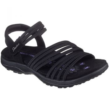 Sandale femei Skechers Reggae Slim - Coffee 163573-BBK