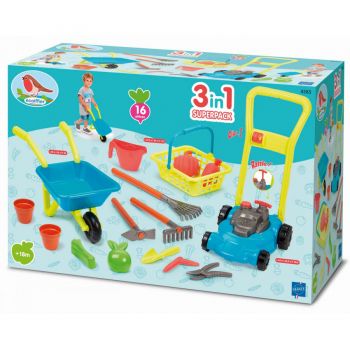 Set Roaba cu masina de tuns iarba