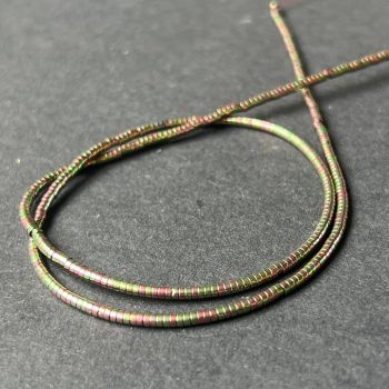 Sirag margele pietre semipretioase HEMATIT RAINBOW