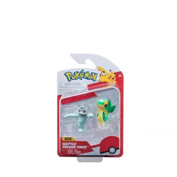 Battle figure pack machop & snivy