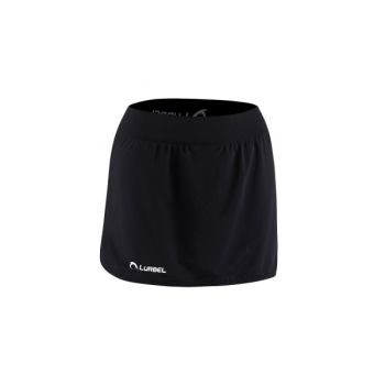 Fustă cu colanți scurți, Lurbel Samba, negru-gri închis